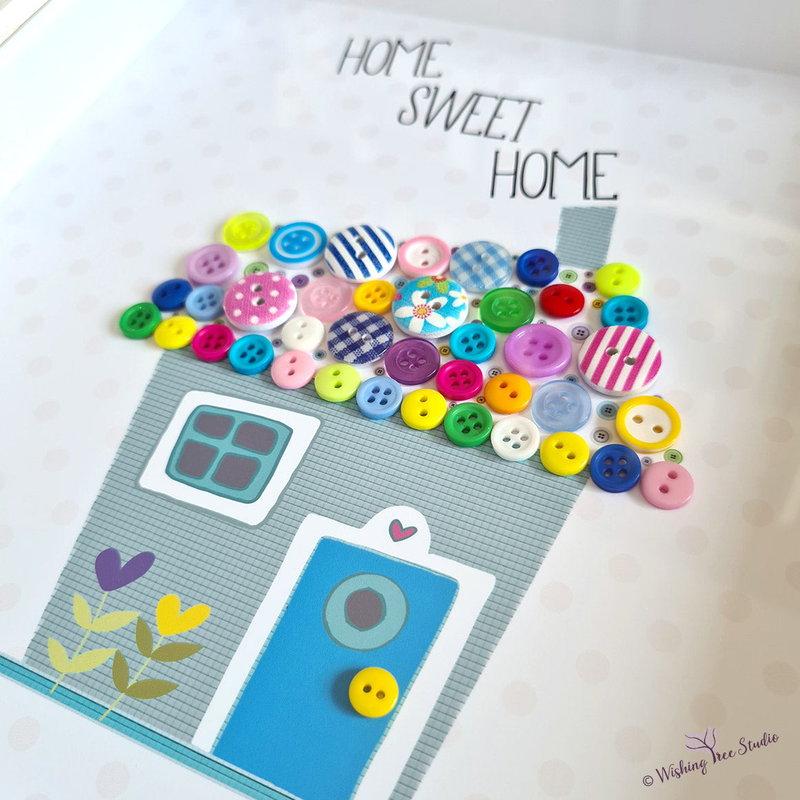 New Home button frame