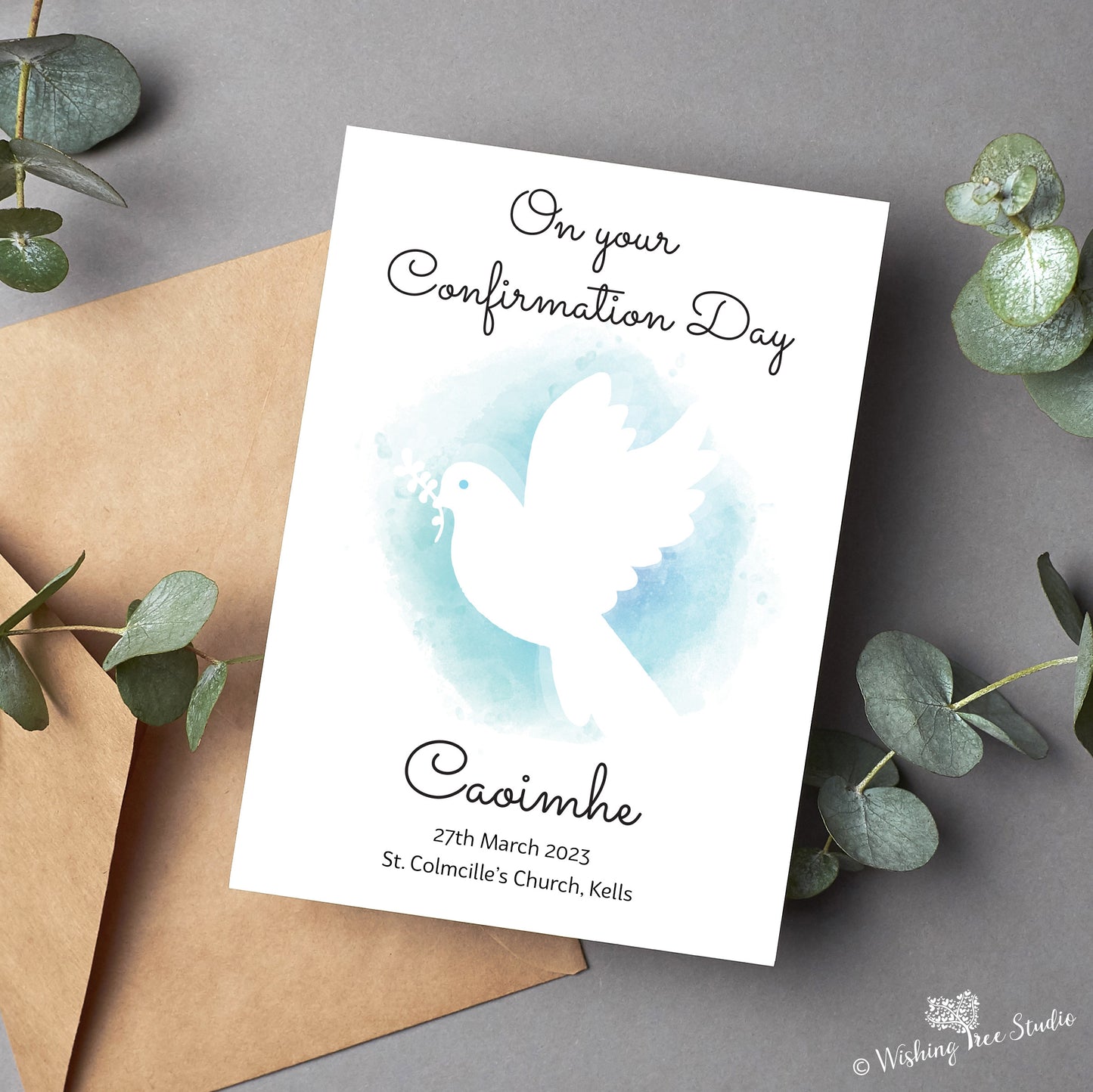 Personalised Confirmation Card Ireland