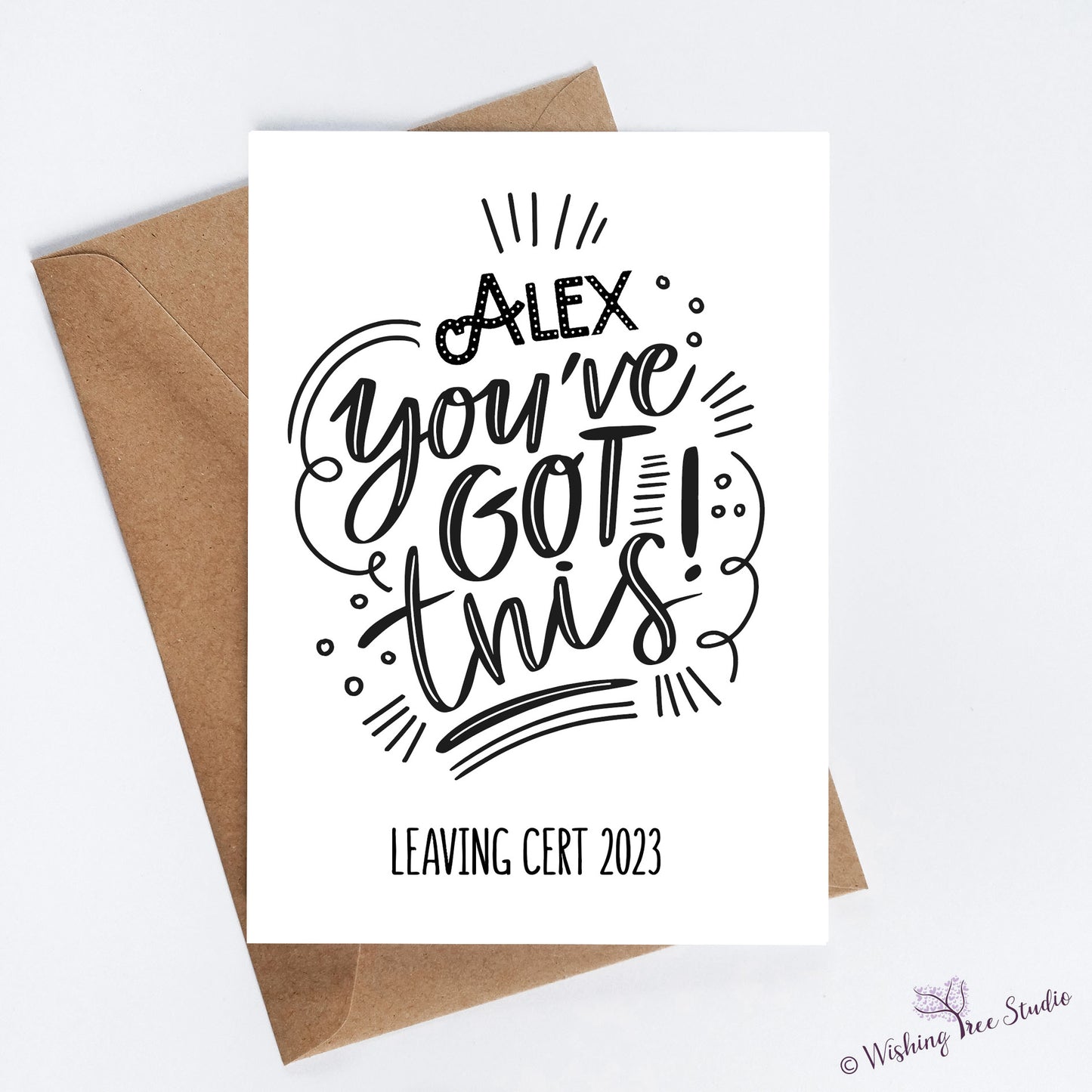 You've Got this! Exam Good luck card Ireland