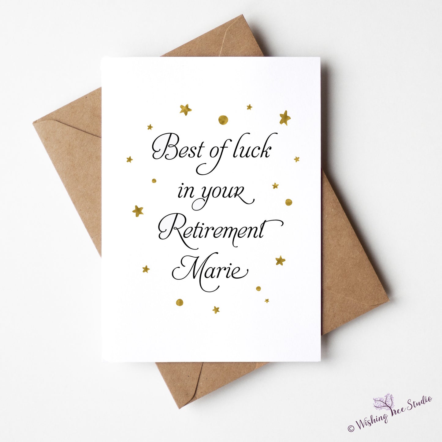 Personalised retirement card Ireland