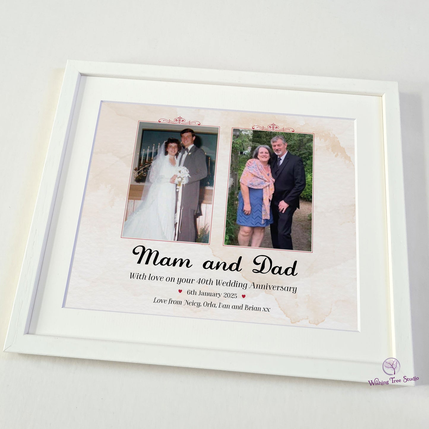 40th Wedding Anniversary gift