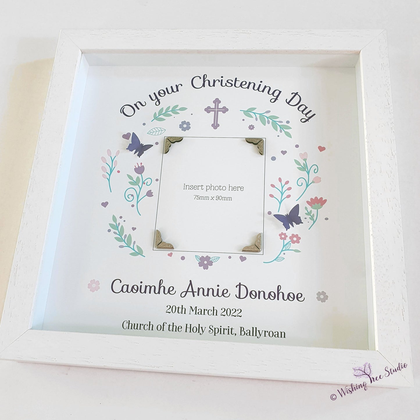 Christening Day Photo Frame