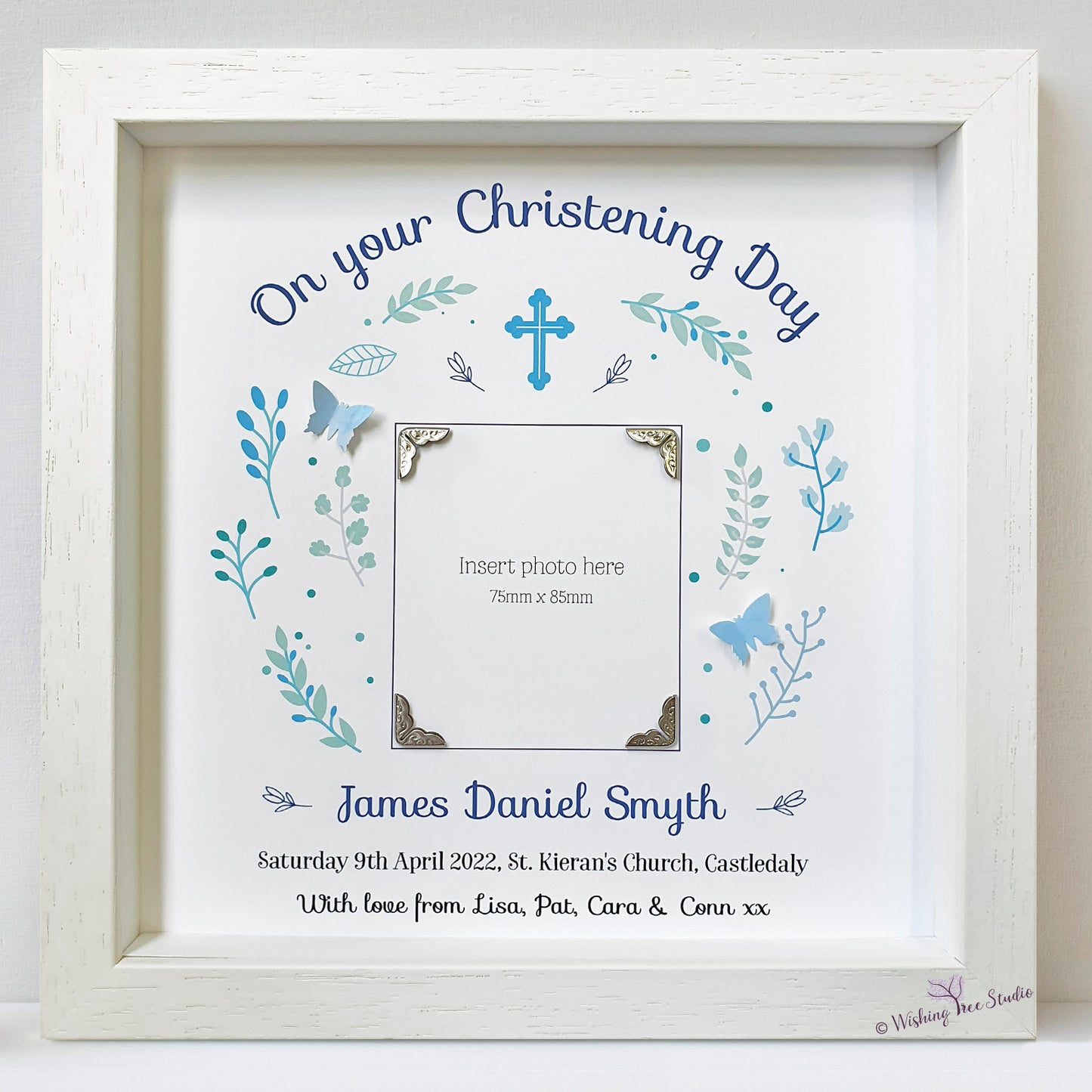 Christening Day Photo Frame
