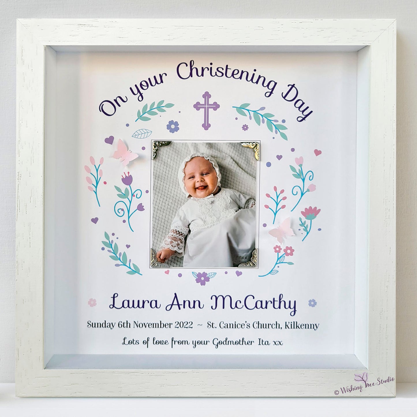 Christening Day Photo Frame
