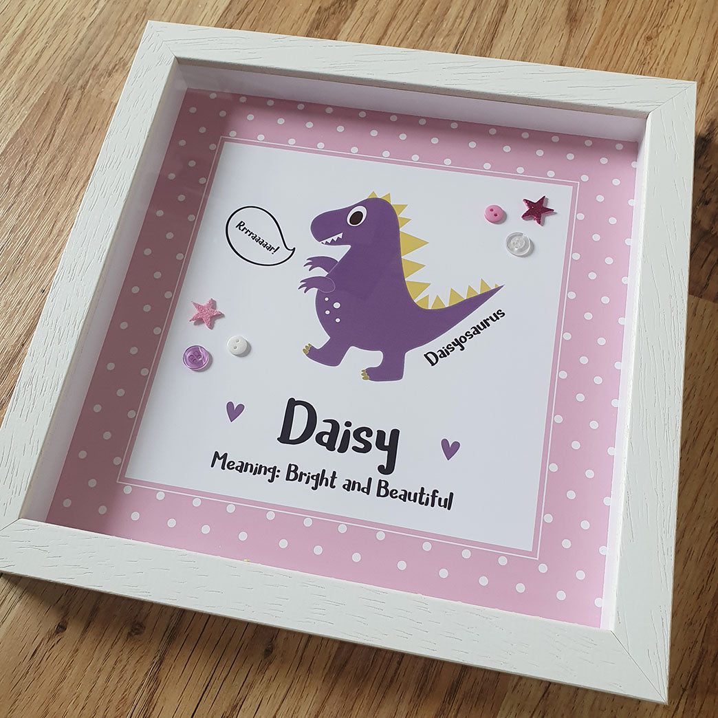 Dinosaur name meaning frame
