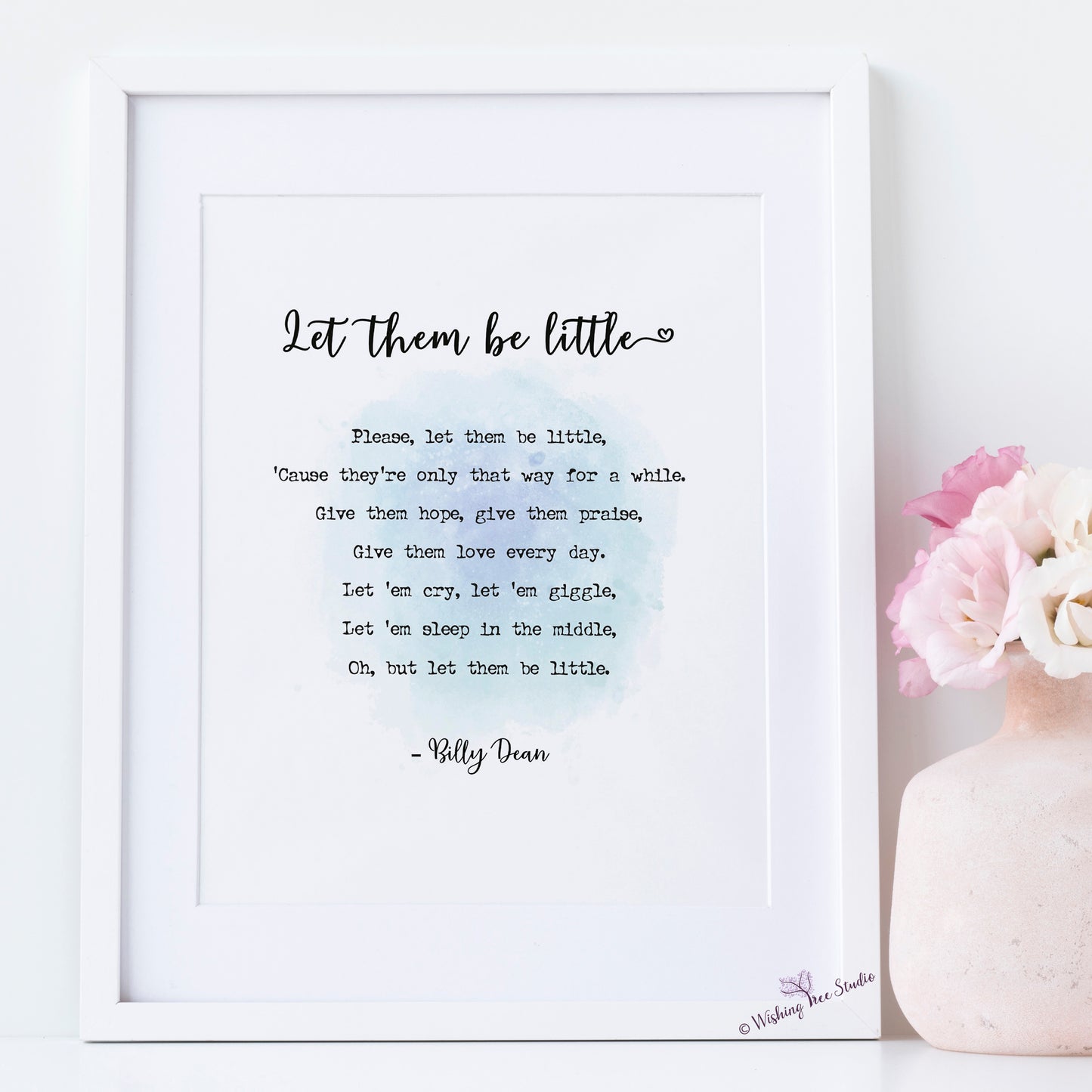 Let them be Little print
