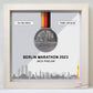 Berlin Marathon Medal display frame