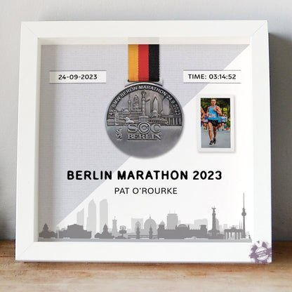 Berlin marathon medal display frame