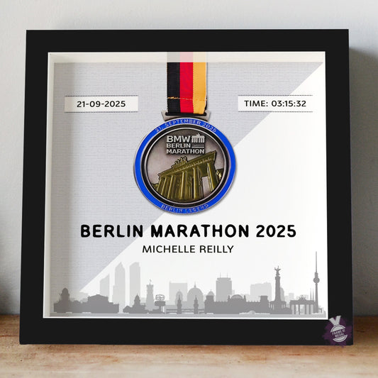 Berlin Marathon Medal Frame 2025