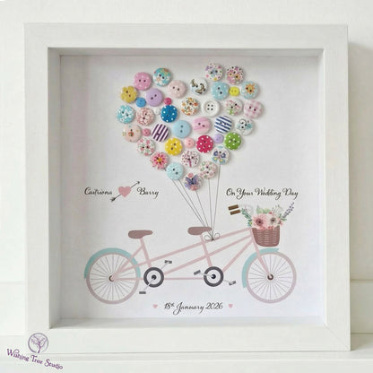 Bicycle Made for two button frame