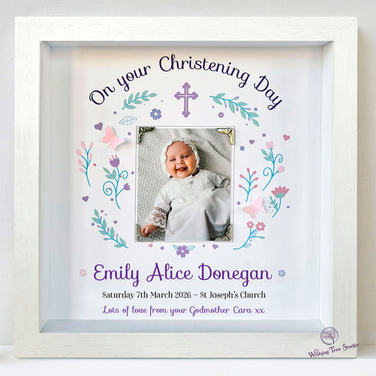 Christening Day photo frame
