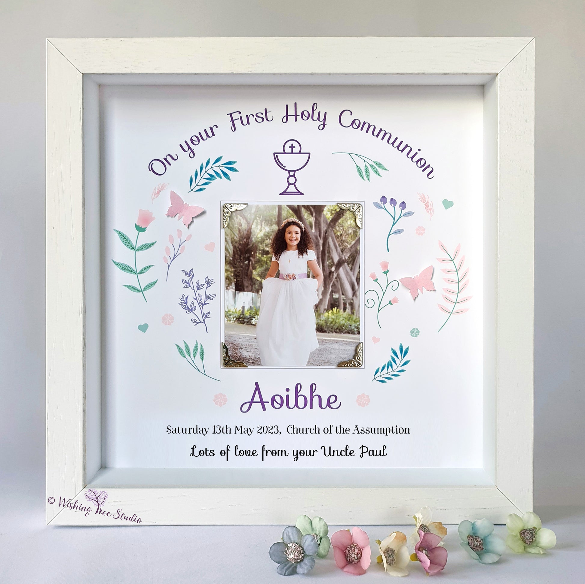 Personalised First Communion frame