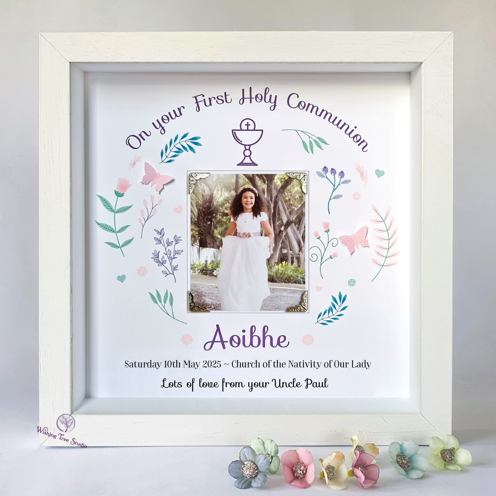 Personalised First Communion Photo frame