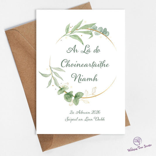 Ar Lá do Choineartaithe card