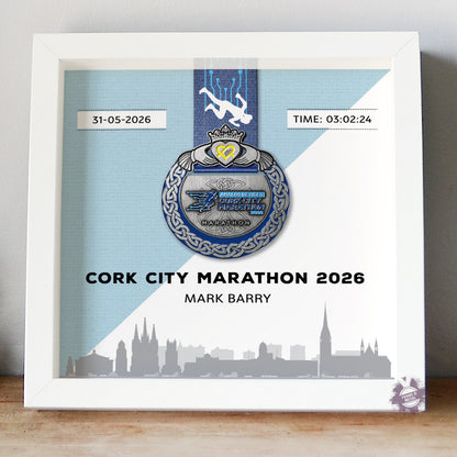 Cork City Marathon medal frame 2026