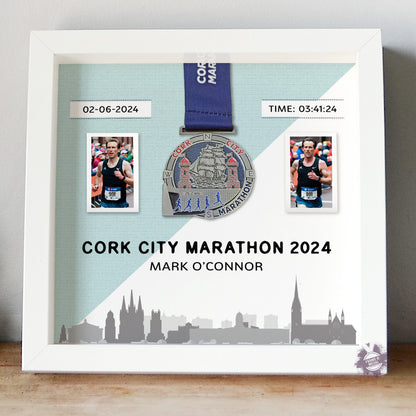 Cork Marathon medal frame