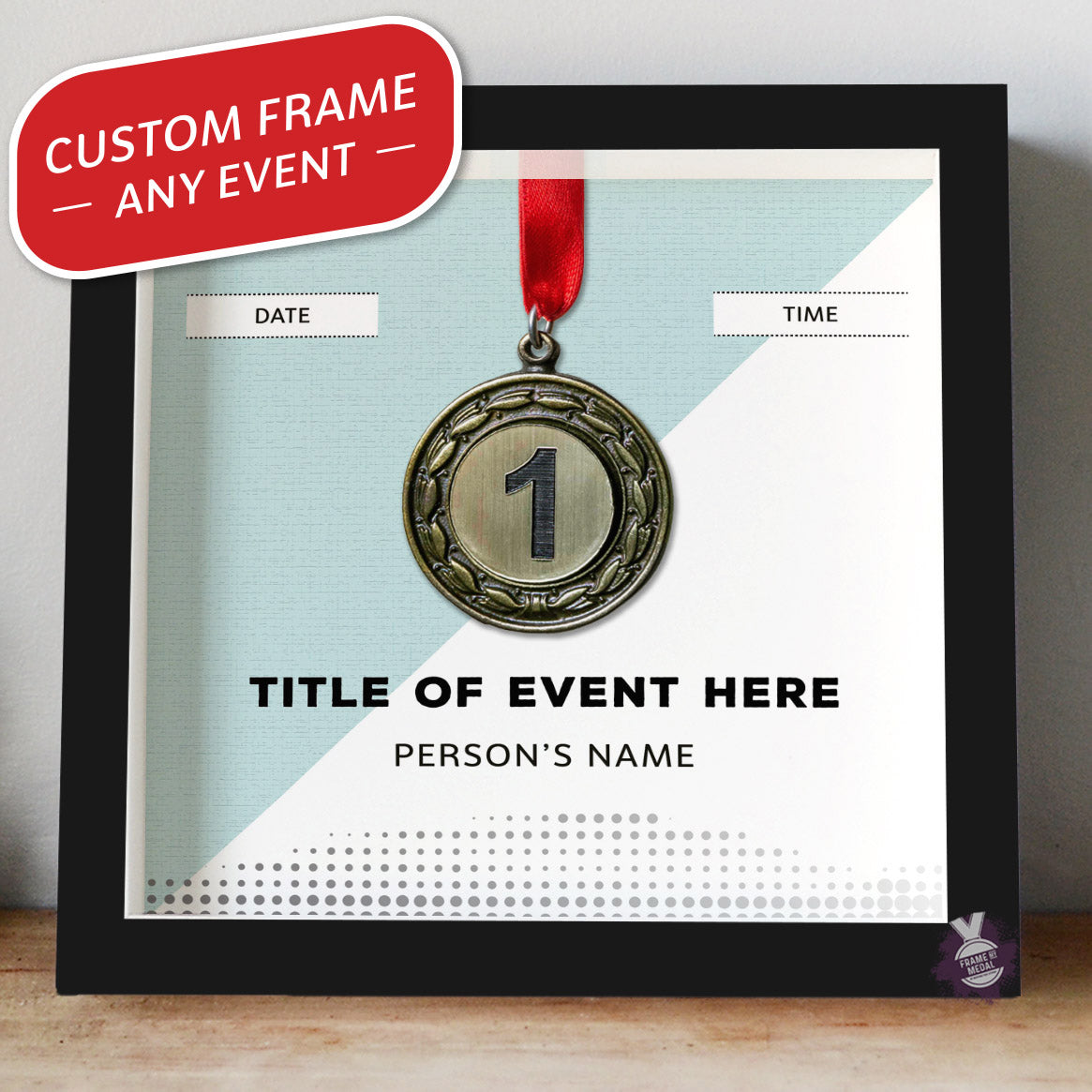 Custom Medal Frame - Any Race, Sport or Event