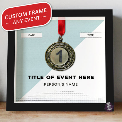 Custom Medal Frame - Any Race, Sport or Event