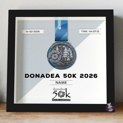 Donadea 50k medal frame