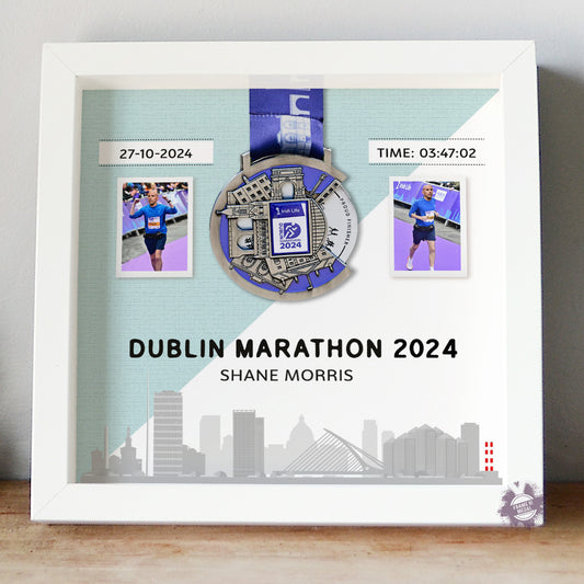 Dublin Marathon Medal Frame
