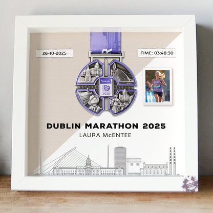 Dublin Marathon Medal Frame