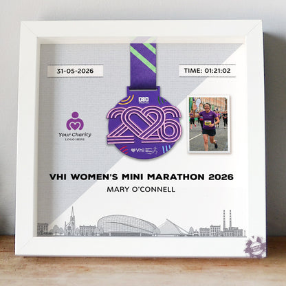 VHI women's mini marathon medal frame 2026
