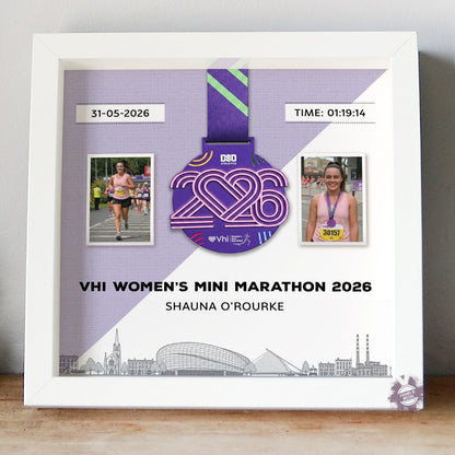 VHI women's mini marathon medal frame 2026