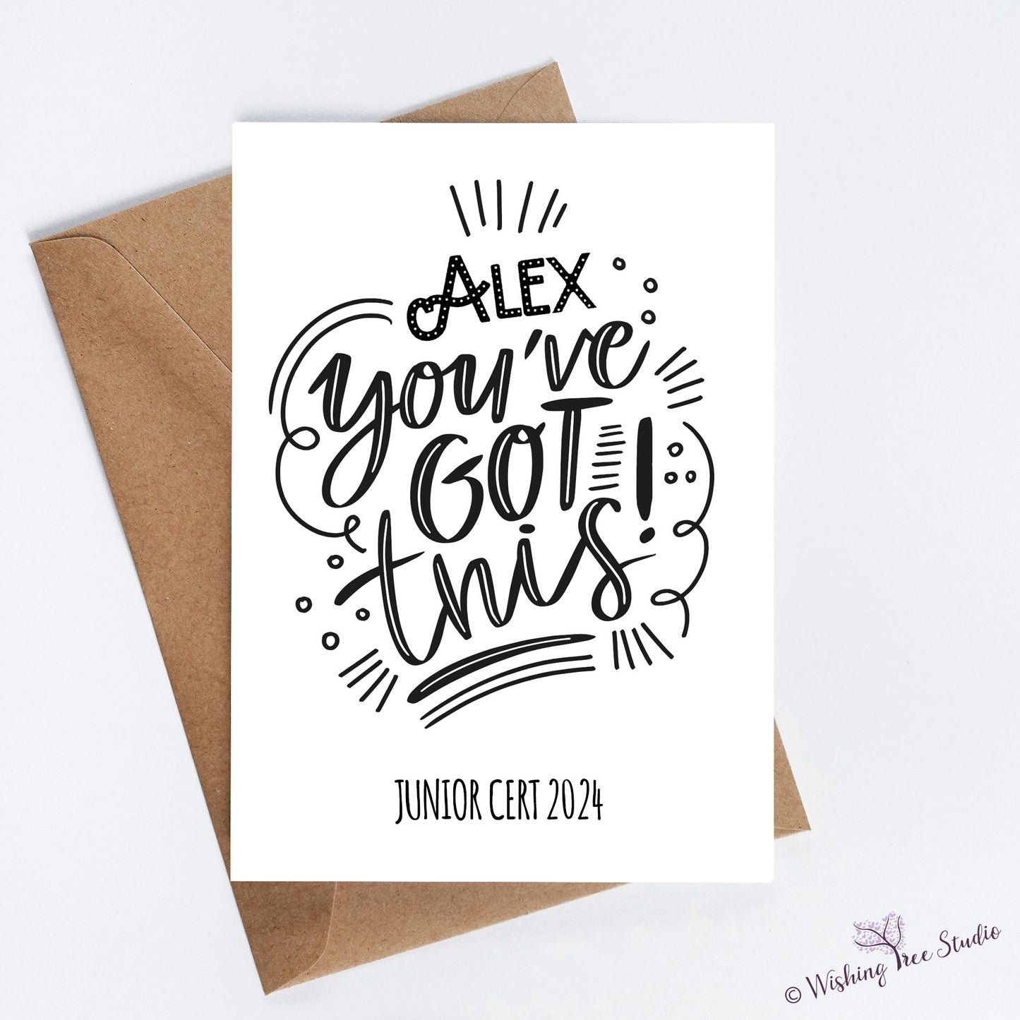 You've Got this! Exam Good luck card Ireland