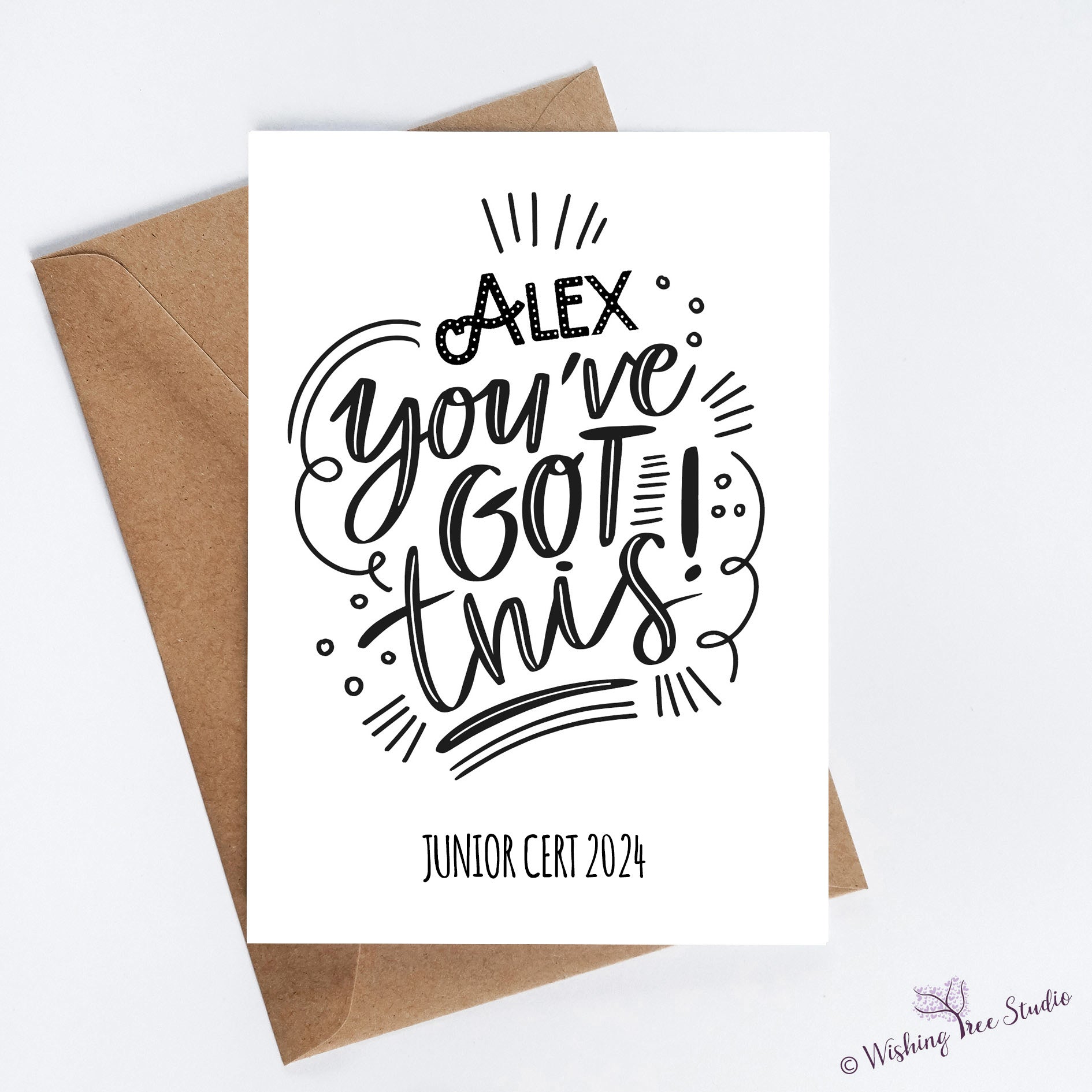 You've Got this! Exam Good luck card Ireland