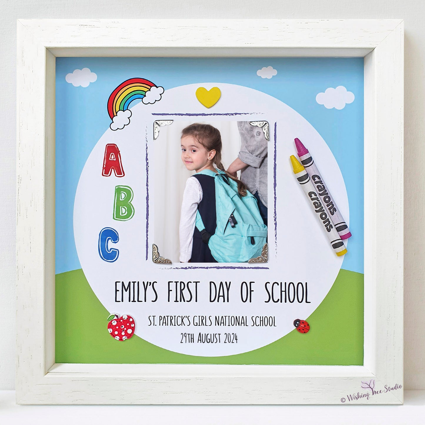 First Day of School photo frame