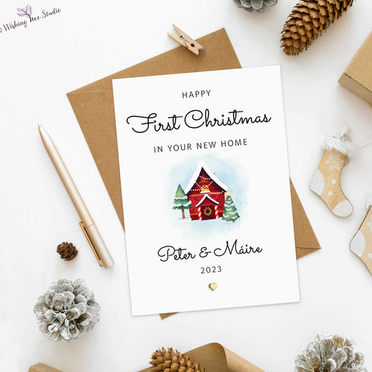 First Christmas in your new Home card