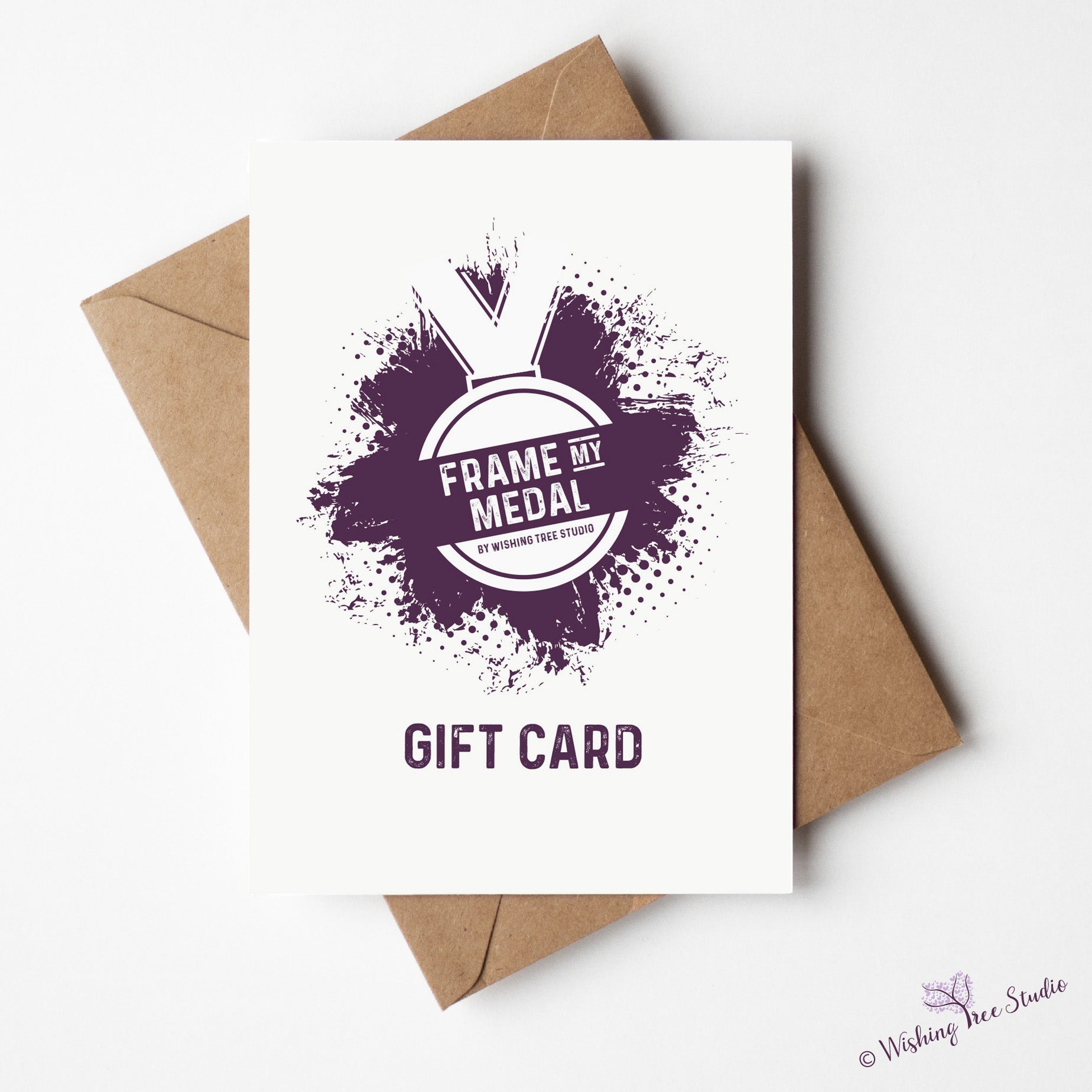 Gift card - Frame My Medal – Wishing Tree Studio