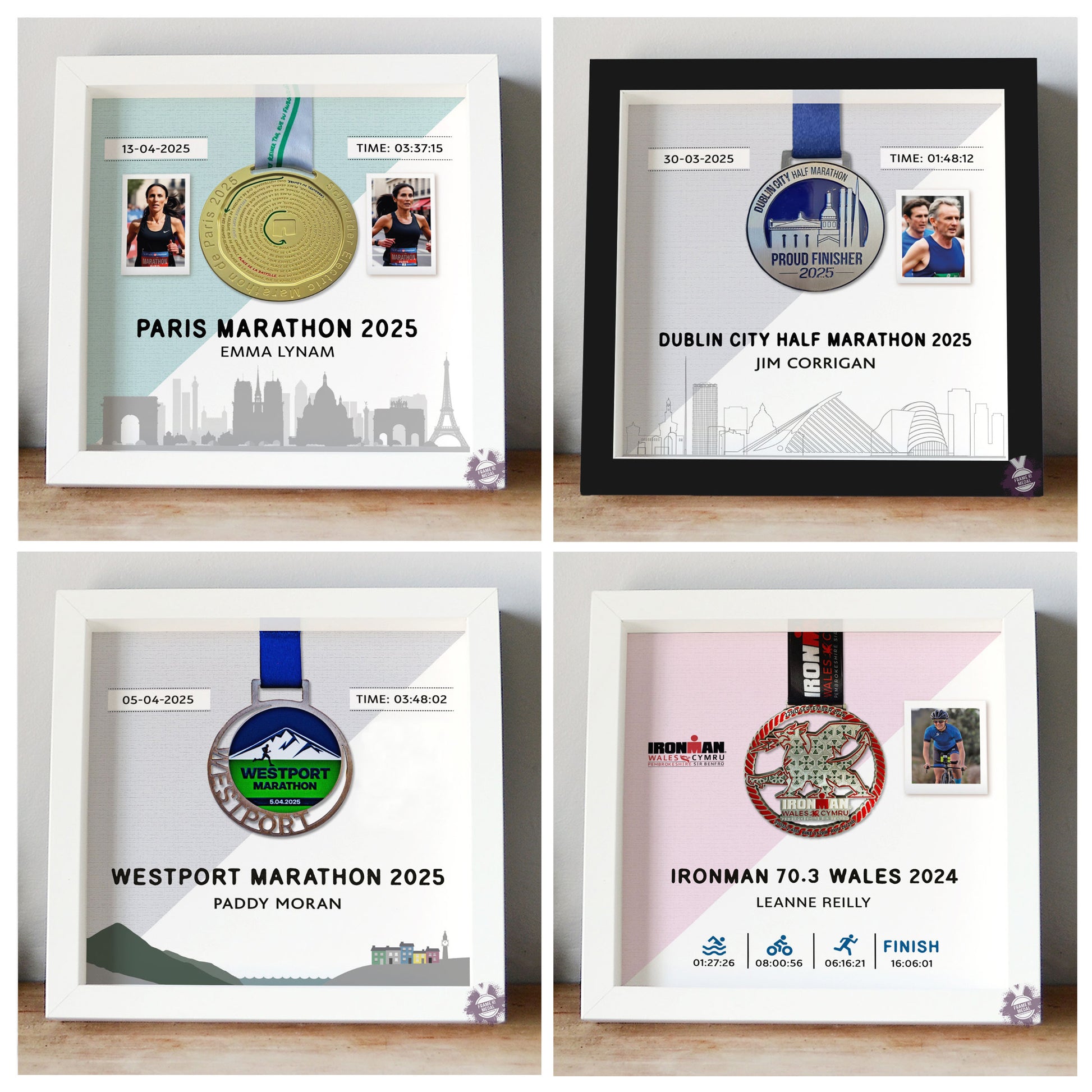 marathon medaillen aufbewahrung Rotterdam Marathon Medal Frame, Frame my medal, medal display frame – Wishing Tree Studio