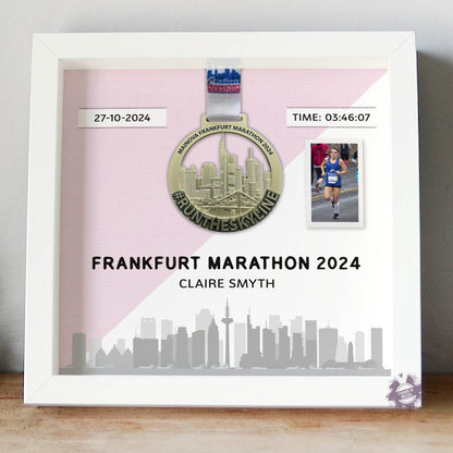 Frankfurt Marathon Medal Frame