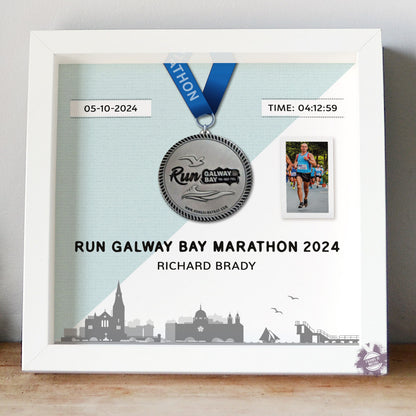 Run Galway Bay Medal Frame