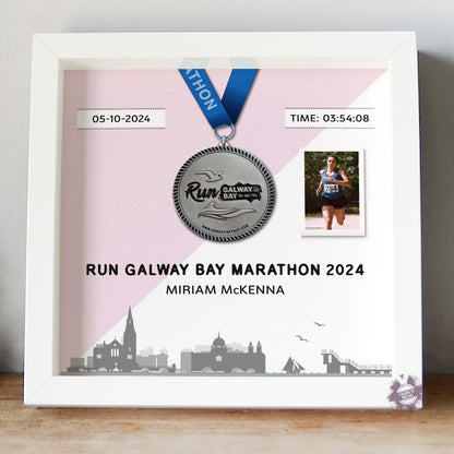 Run Galway Bay Medal Frame