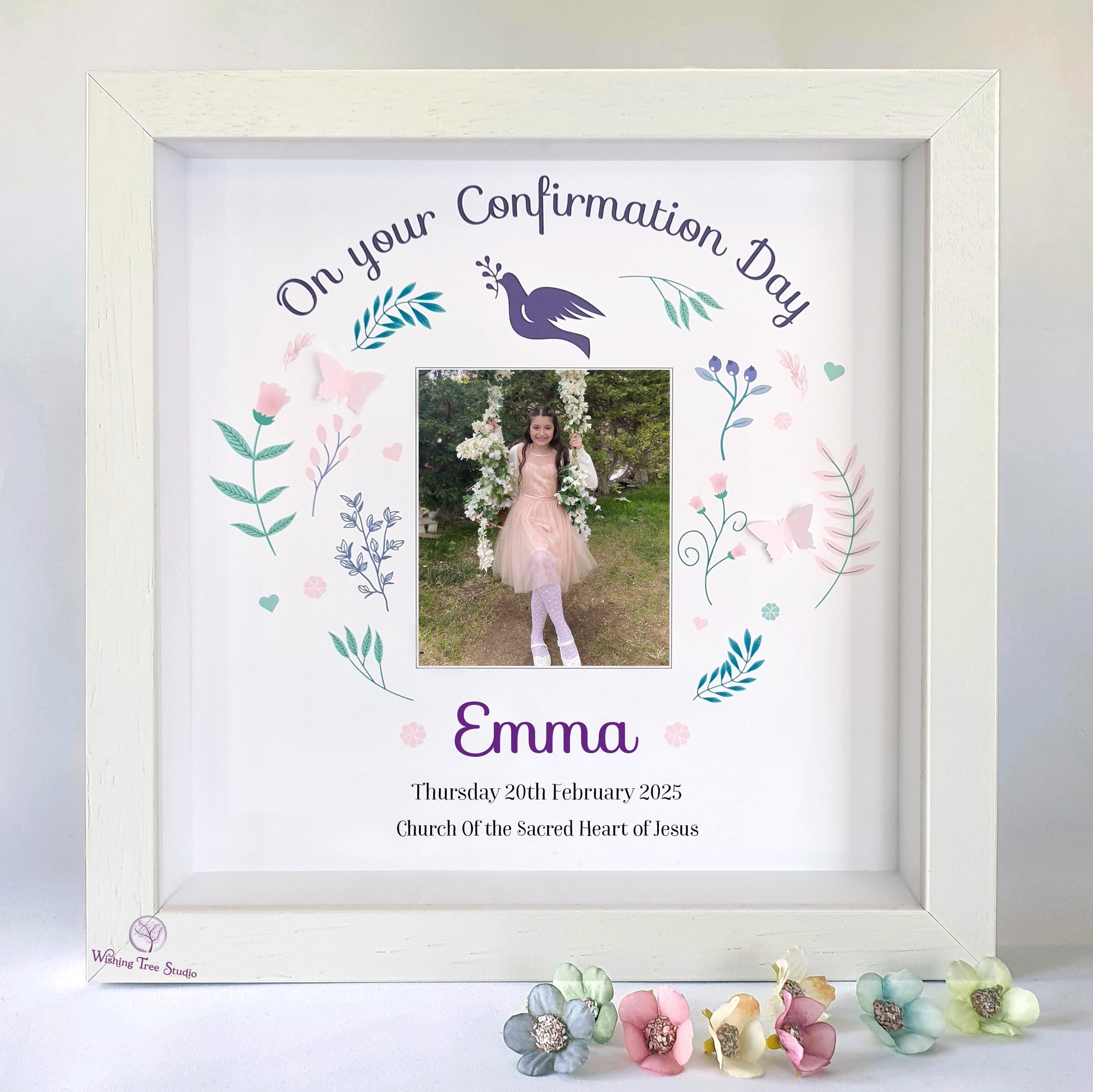 Confirmation Day Photo Frame for a girl Ireland