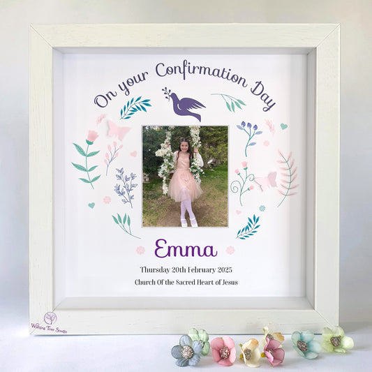 Confirmation Day Photo Frame for a girl Ireland