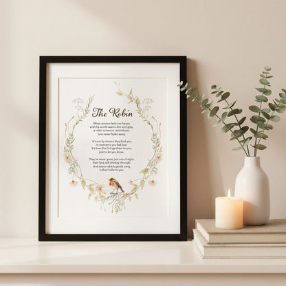 Robin poem for a bereavement