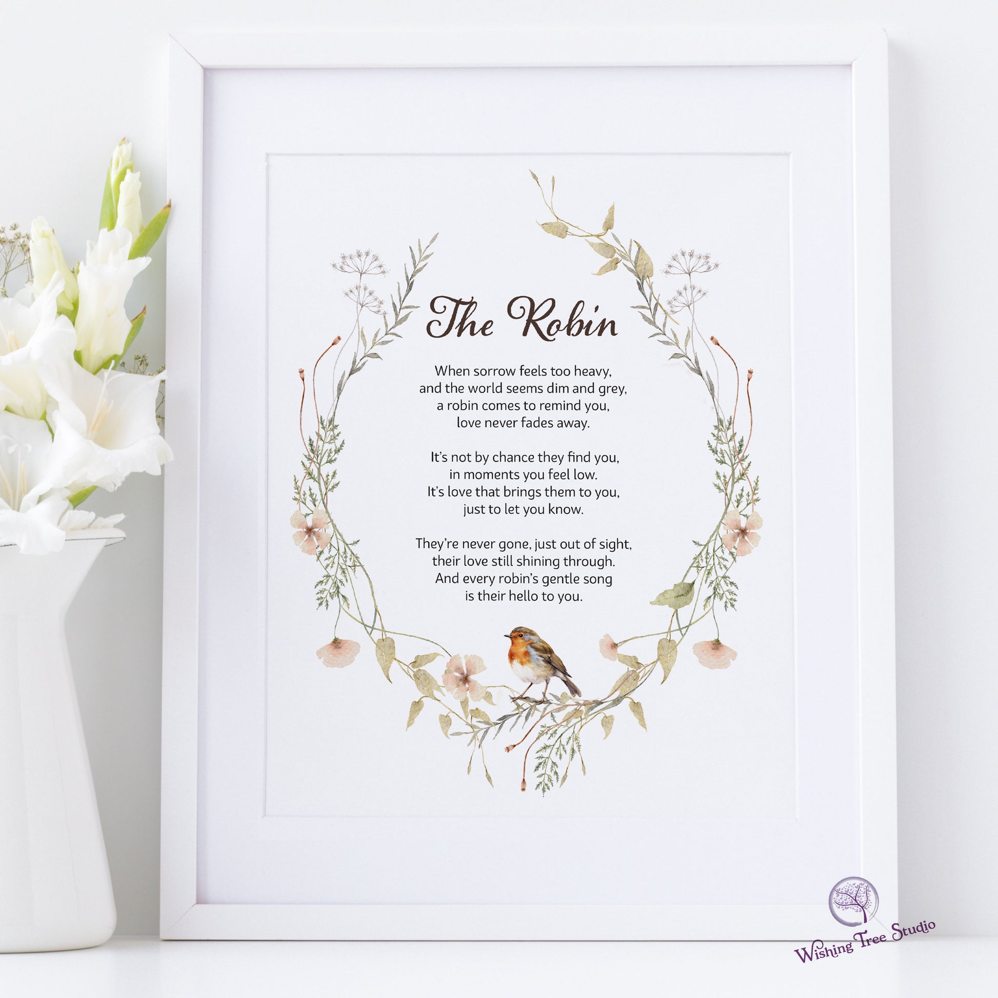 Robin poem for a bereavement