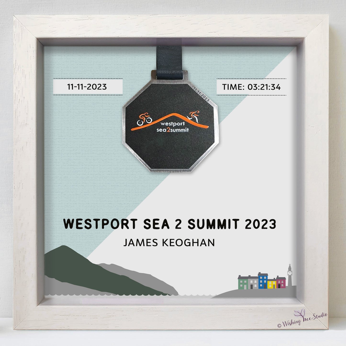 Westport Sea 2 Summit medal frame