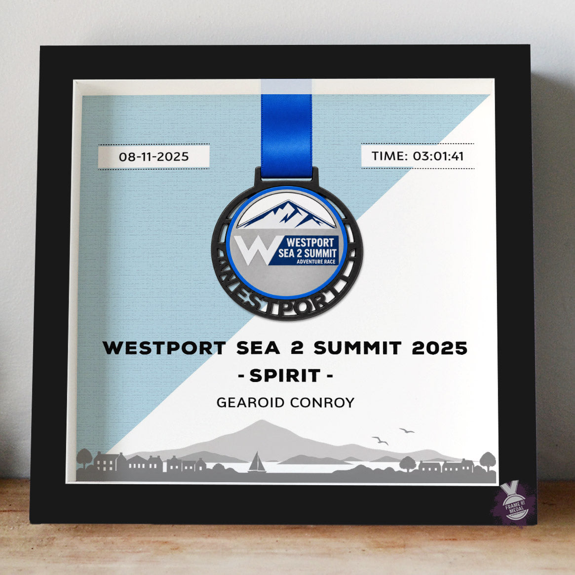 Westport Sea 2 Summit medal frame 2025