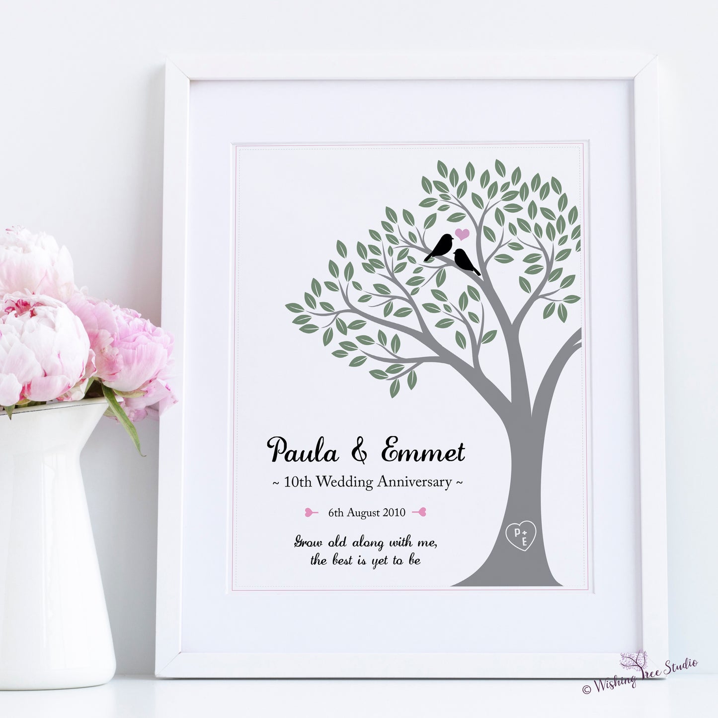 Wedding Anniversary Framed Print