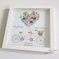 Bicycle made for two wedding frame