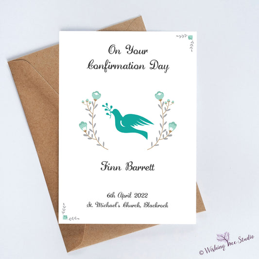 Personalised Confirmation Day card