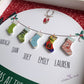 Family Christmas Stockings frame