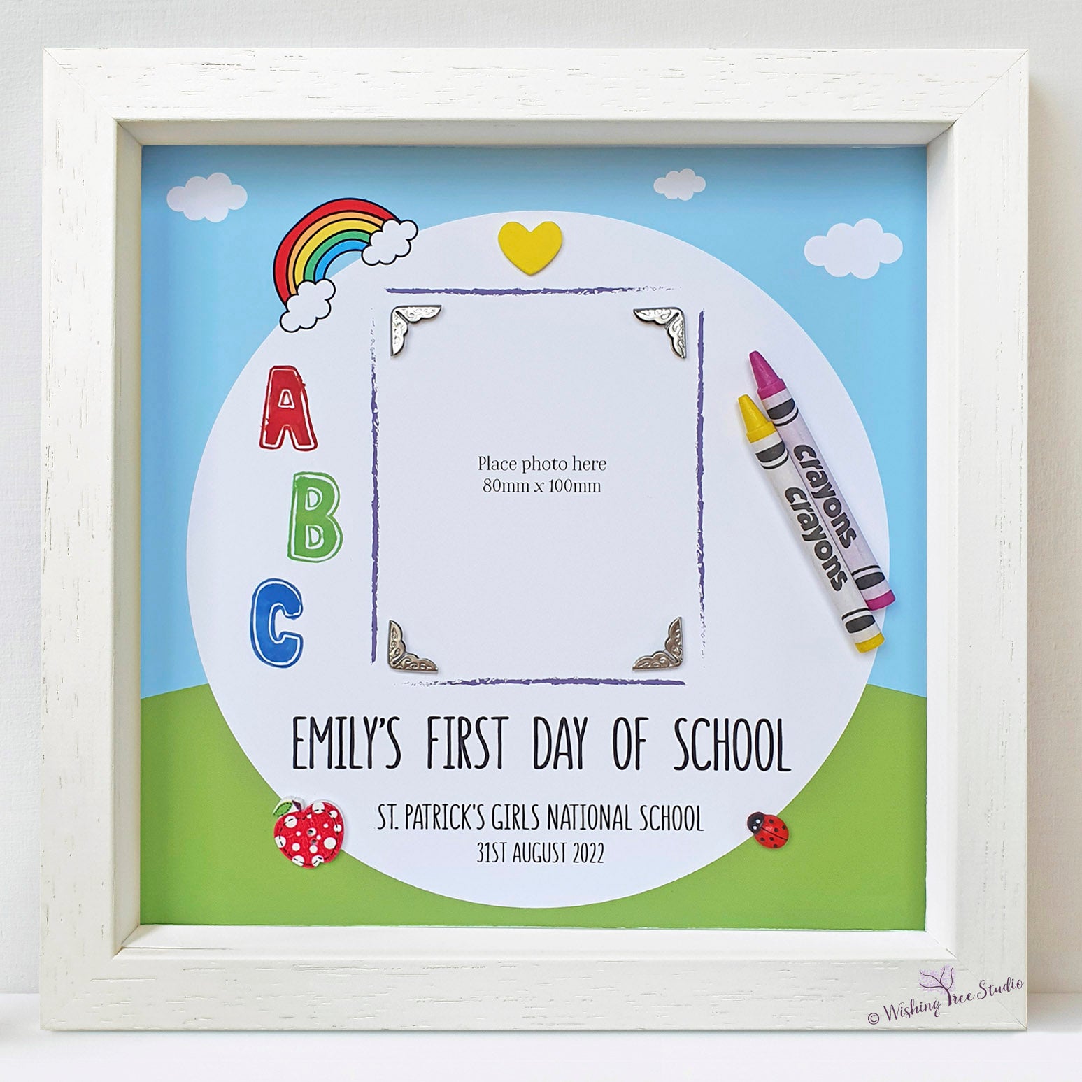 First Day of School photo frame