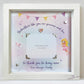 Godmothers like you are precious and few, Godmother photo frame