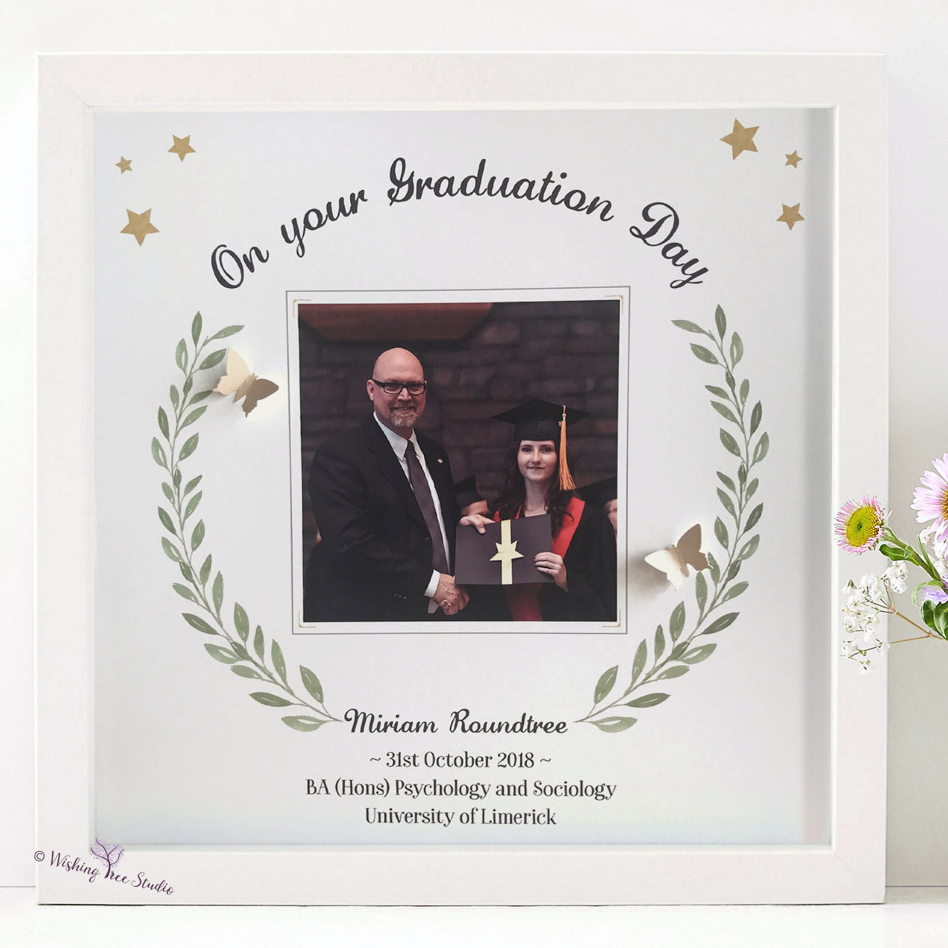 Graduation Day photo frame – Wishing Tree Studio