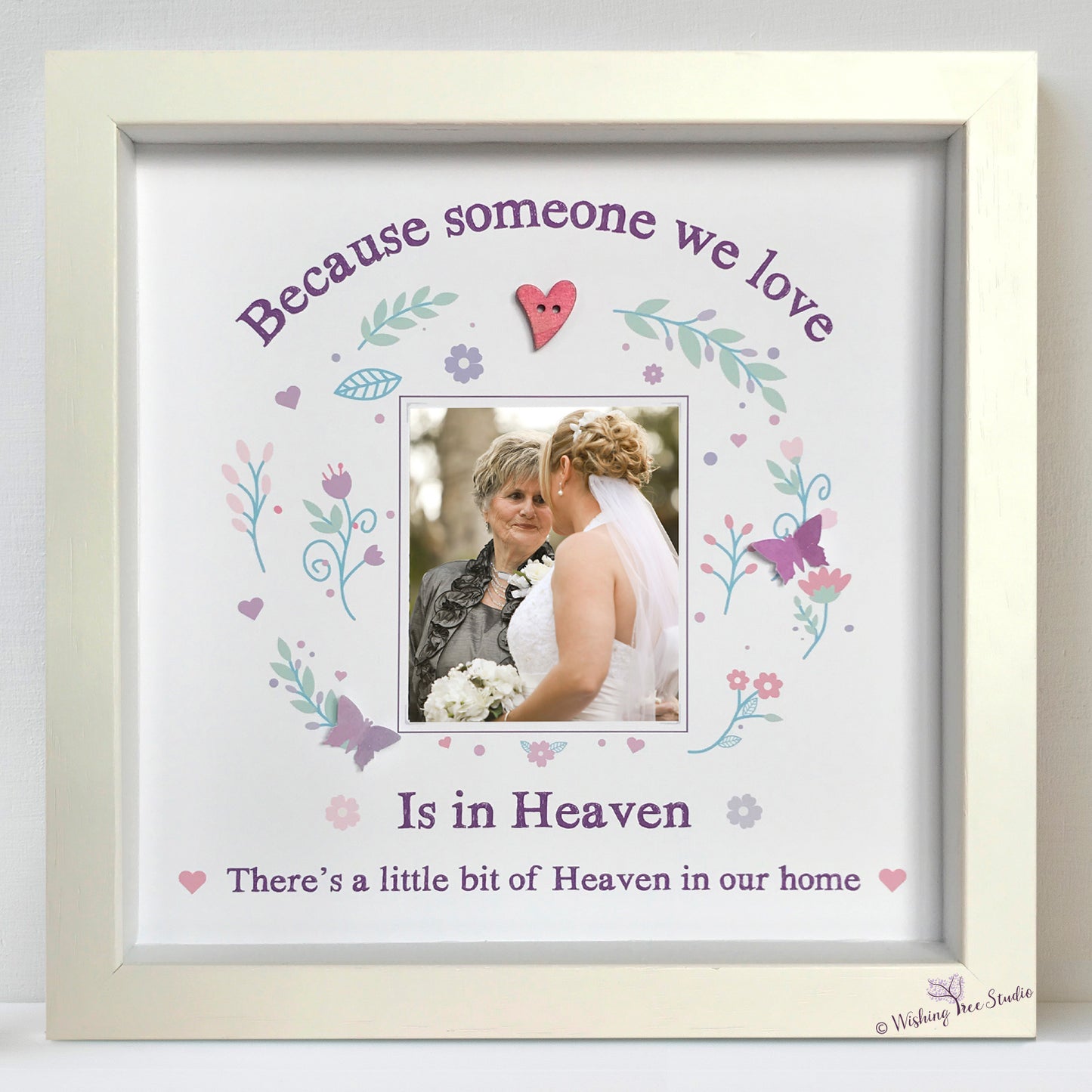 Someone we love is in heaven photo frame